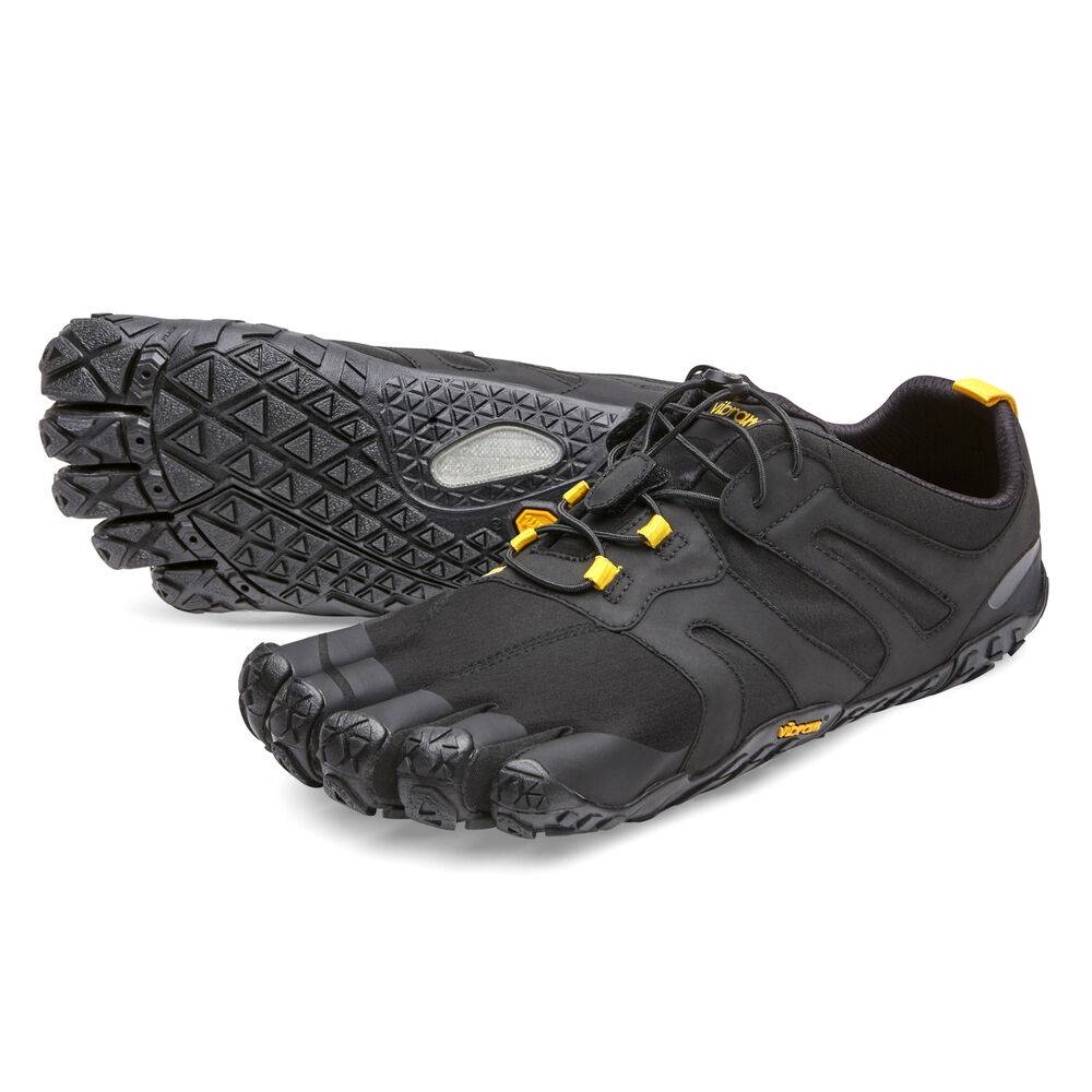 Bezecke Topanky Vibram V-T 2.0 Čierne Žlté | 9658-AMQZH