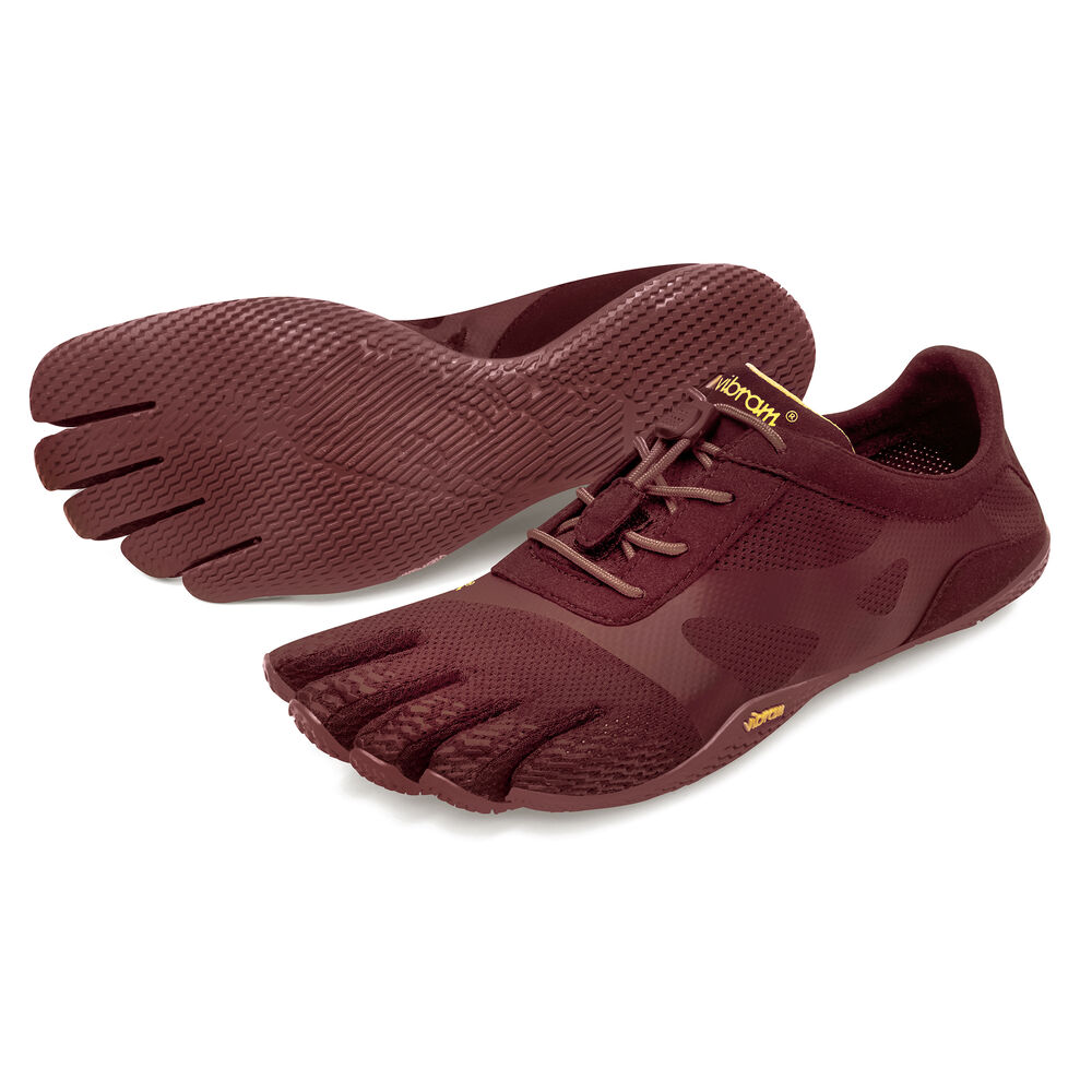 Botasky Vibram KSO EVO Bordove Bordove | 7986-OLZNI