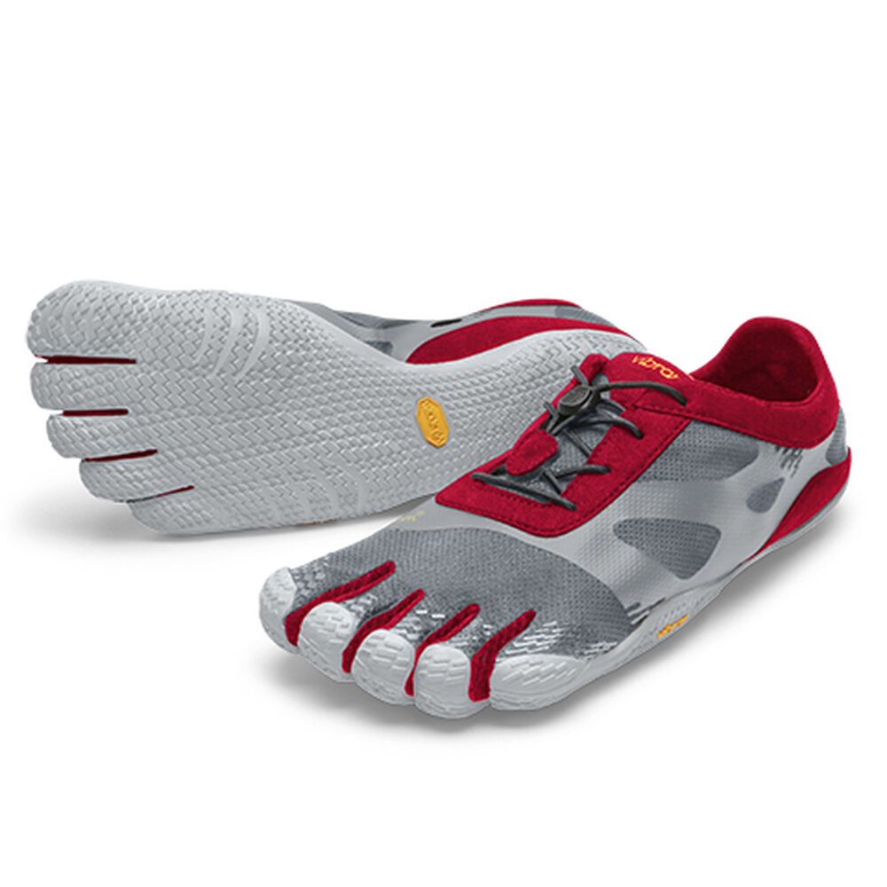 Botasky Vibram KSO EVO Siva Červené | 5623-EPJMC