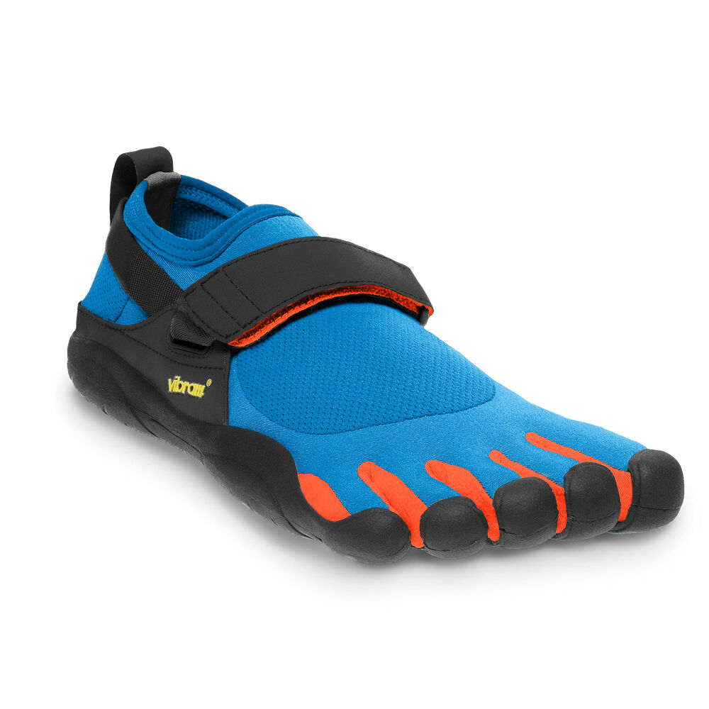 Botasky Vibram KSO Modre Oranžové | 8647-ORSQN