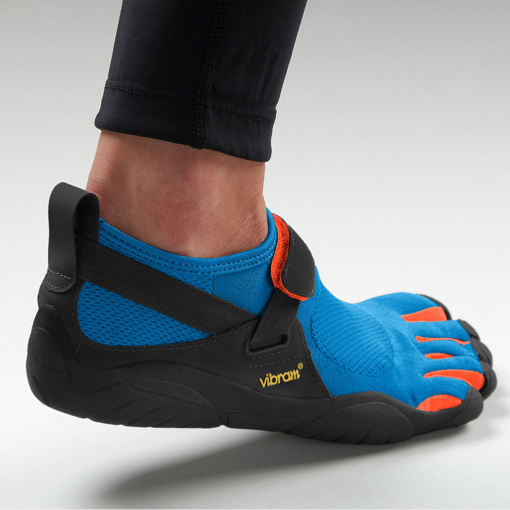 Botasky Vibram KSO Modre Oranžové | 8647-ORSQN