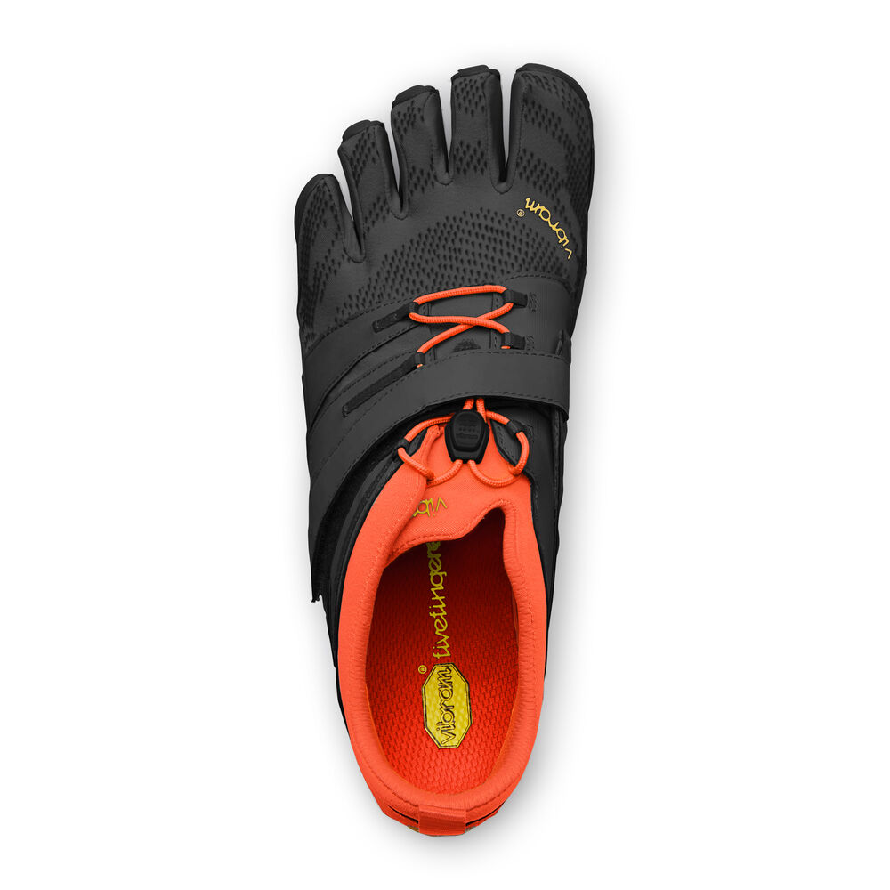 Botasky Vibram V-Train 2.0 Čierne Oranžové | 4790-MHLIU