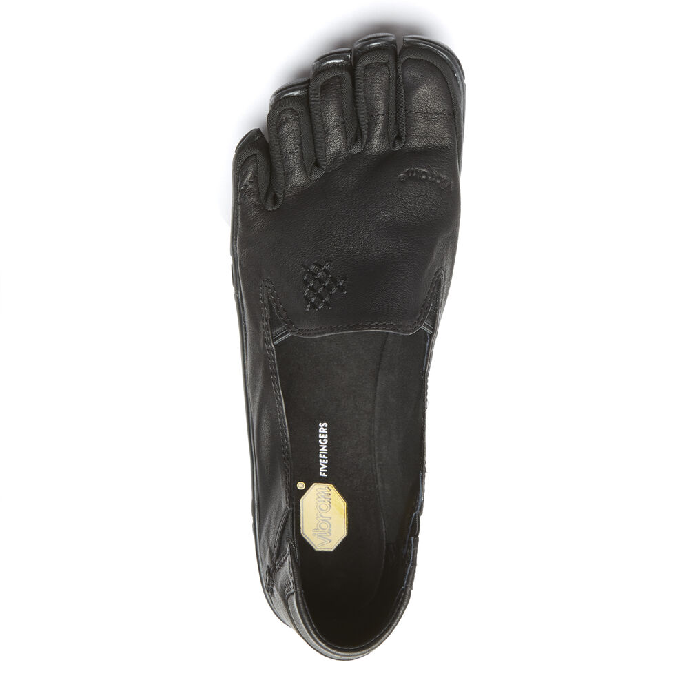 Casual Obuv Vibram CVT-Kozene Čierne | 5647-BFOVM