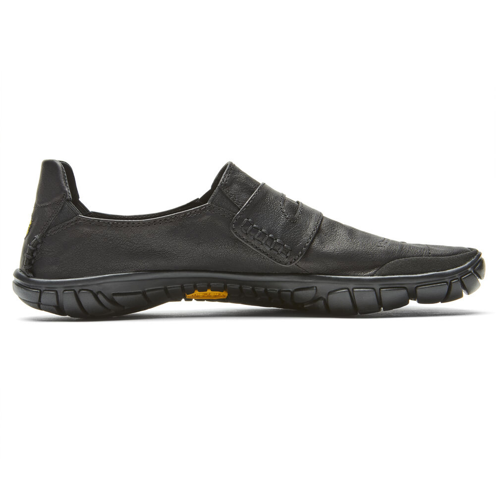 Casual Obuv Vibram CVT-Kozene Čierne | 7294-XGNDS