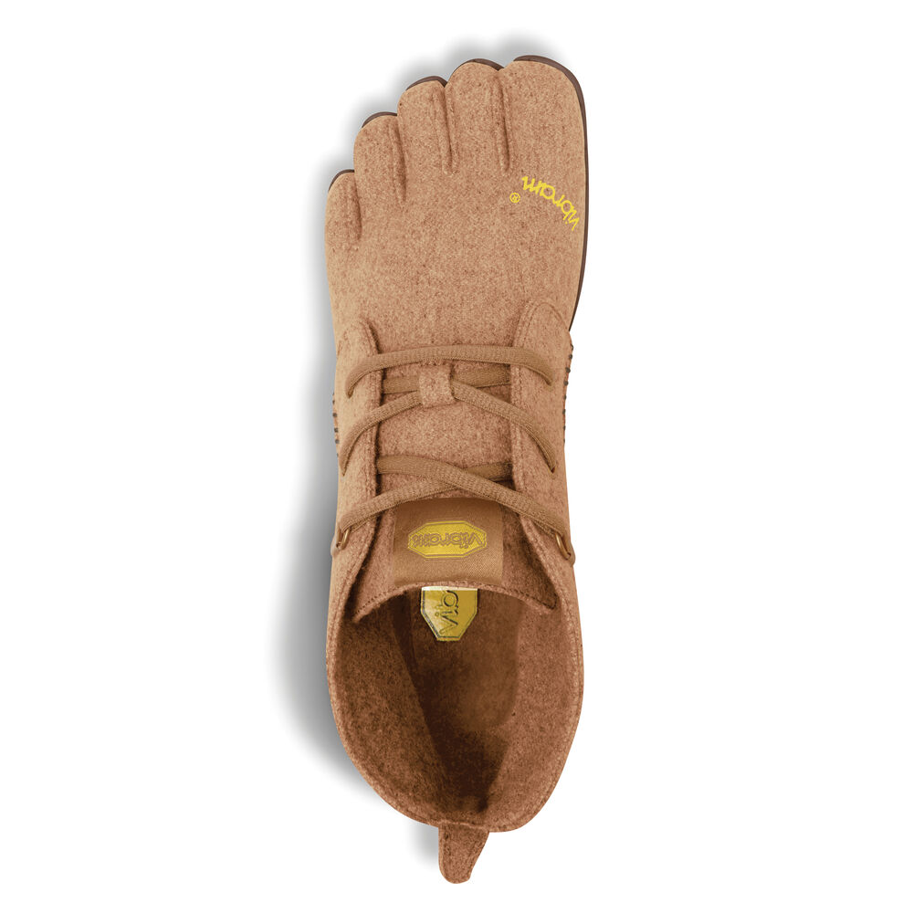 Casual Obuv Vibram CVT-Wool Hnede | 8956-LGXCF