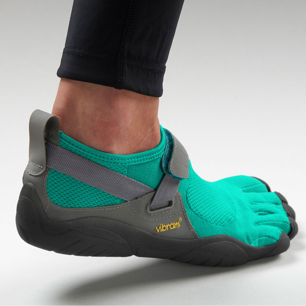 Casual Obuv Vibram KSO Modre Zelene | 7260-FGWIN