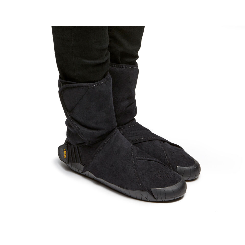 Clenkove Cizmy Vibram Eastern Traveler Klasické Shearling Čierne | 5780-BJYGD