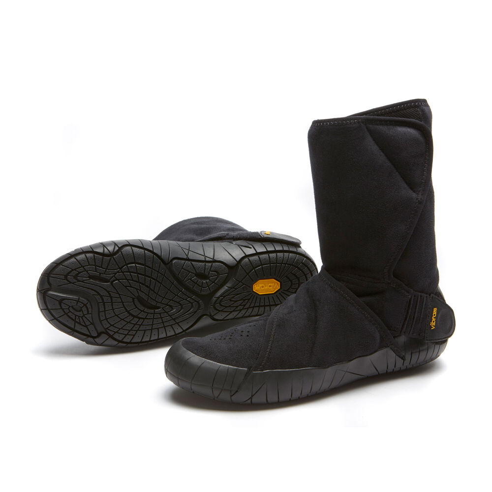 Clenkove Cizmy Vibram Eastern Traveler Klasické Shearling Čierne | 5780-BJYGD