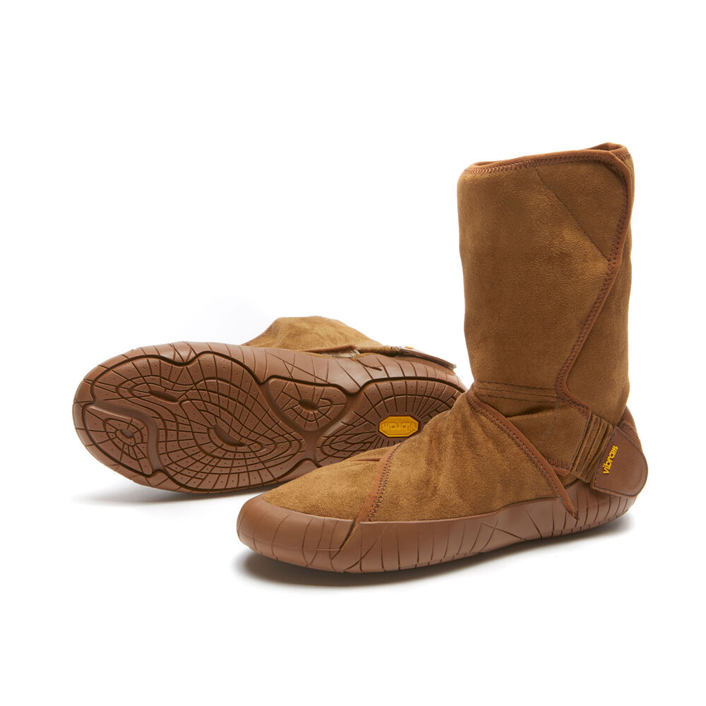 Clenkove Cizmy Vibram Klasické Shearling Hnede | 6150-RIYVF