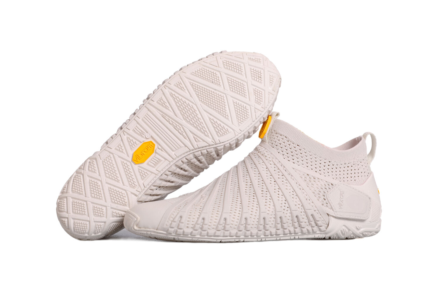 Topanky Vibram Knit High Hnede | Vibram134