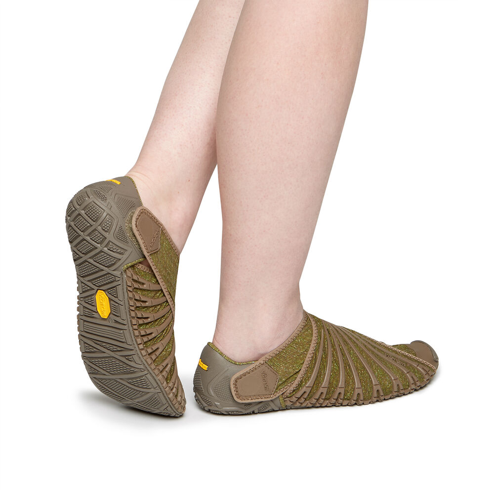 Topanky Vibram Tmavo Zelene | 3679-SLWRC