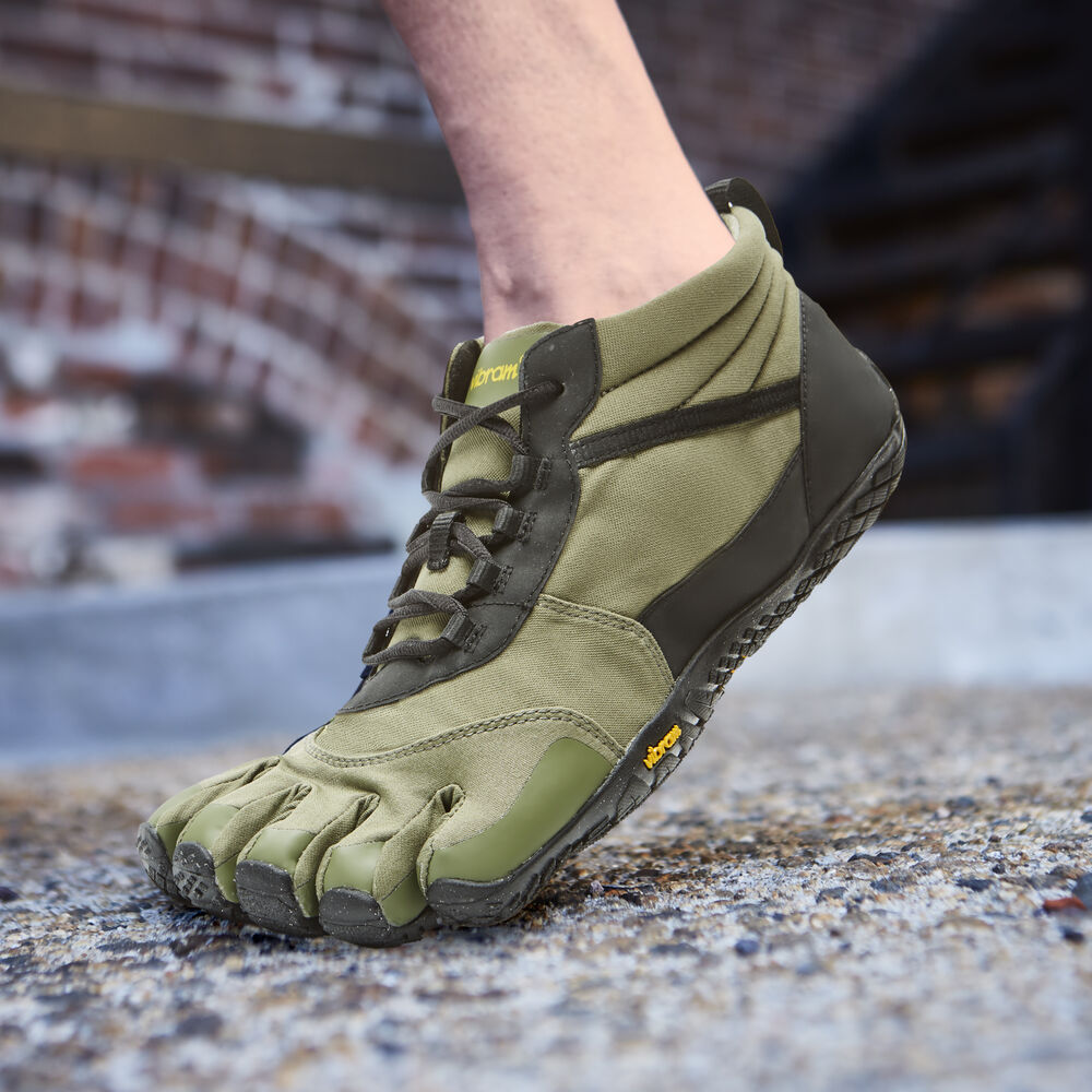 Turisticke Topanky Vibram V-Trek Insulated Čierne | 3765-WRHBY