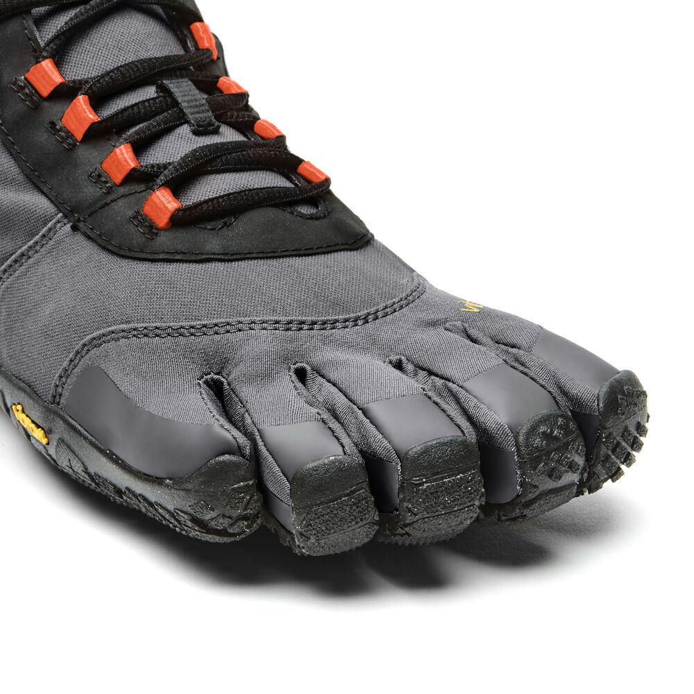 Turisticke Topanky Vibram V-Trek Insulated Čierne Siva Červené | 4105-UCLSZ