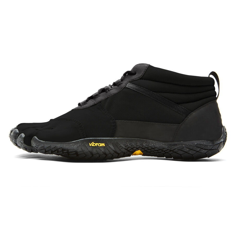 Turisticke Topanky Vibram V-Trek Insulated Čierne | 6132-ASNPD