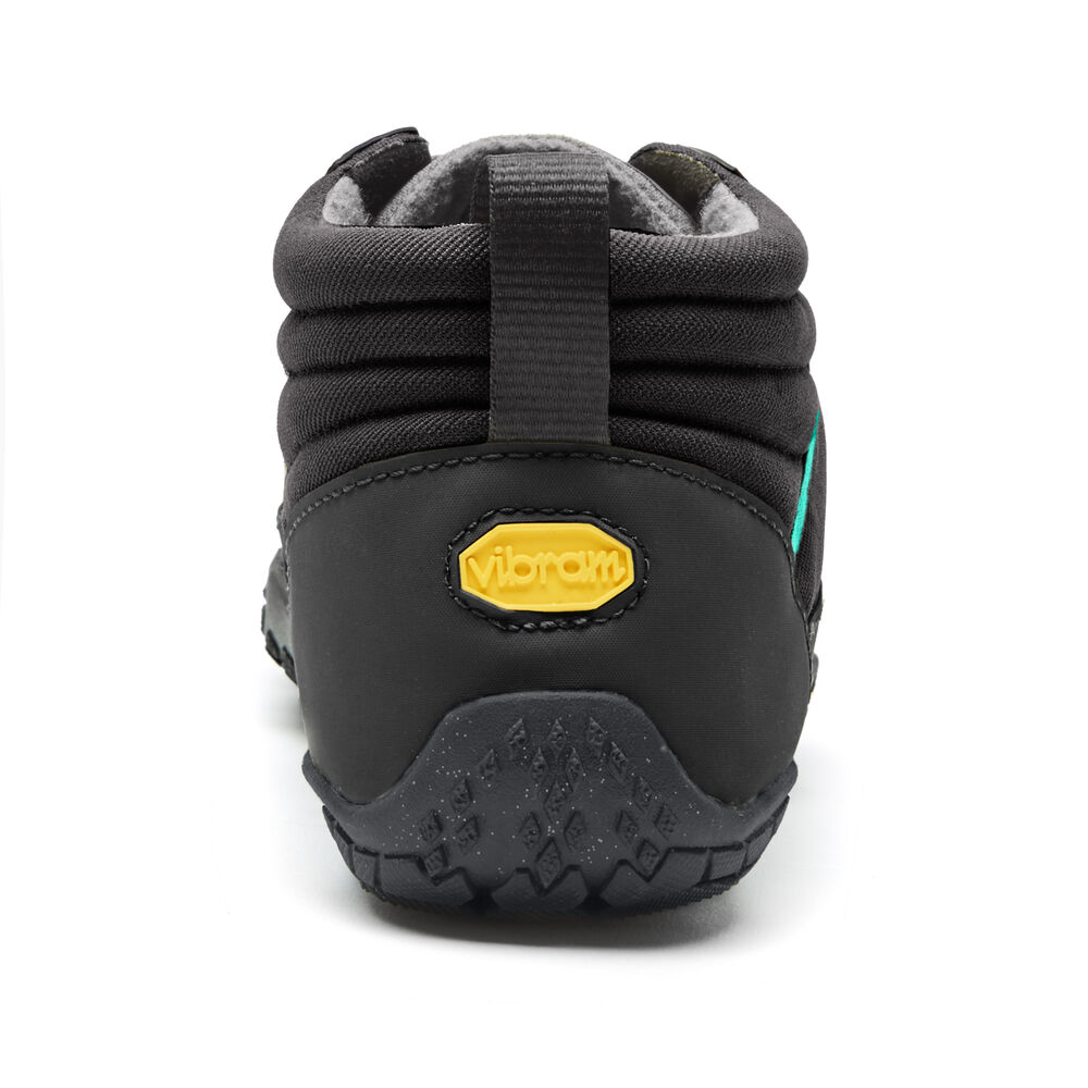 Turisticke Topanky Vibram V-Trek Insulated Čierne Siva Zelene | 7516-MUDBR