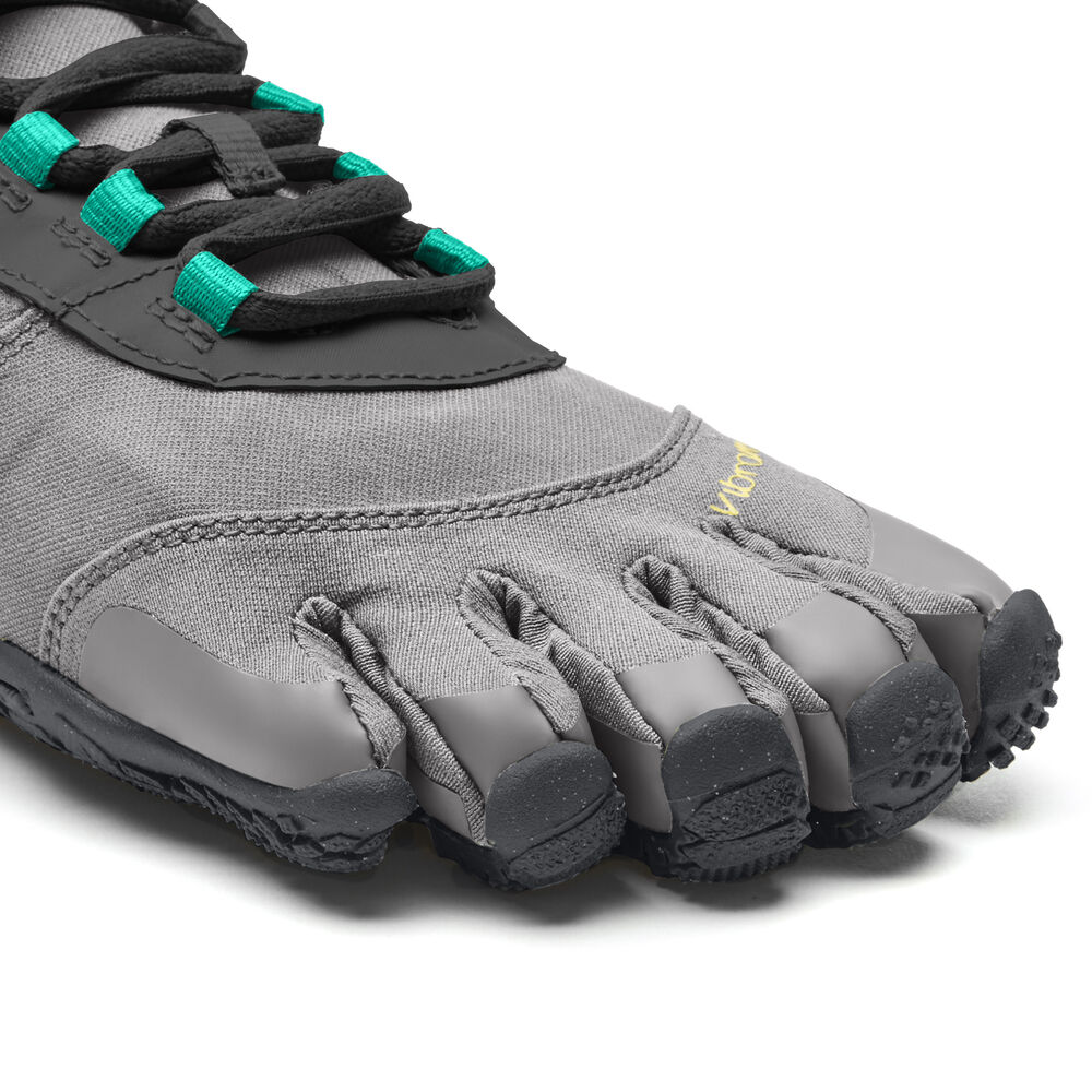 Turisticke Topanky Vibram V-Trek Insulated Čierne Siva Zelene | 7516-MUDBR