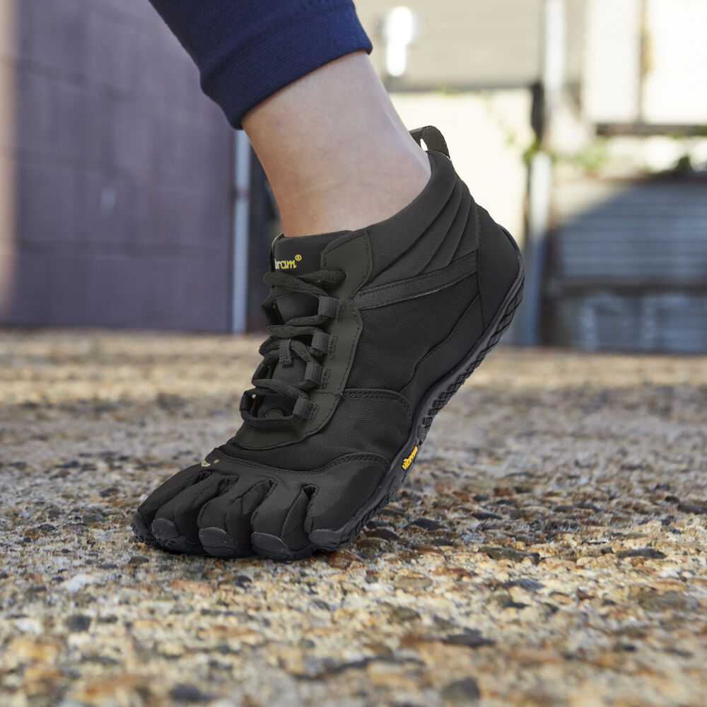 Turisticke Topanky Vibram V-Trek Insulated Čierne | 8259-EYVMS