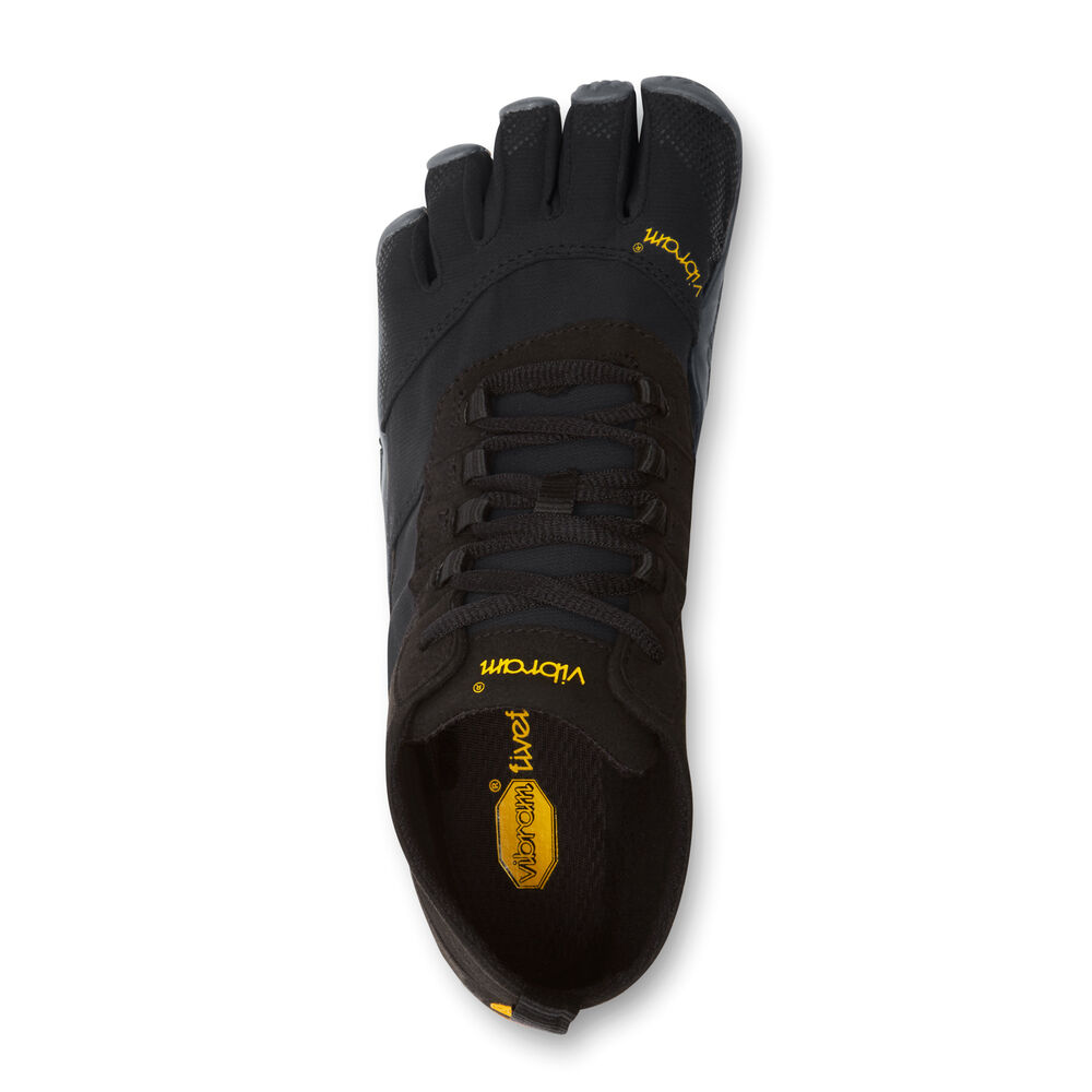 Turisticke Topanky Vibram V-Trek Čierne Čierne | 5842-MJFRS