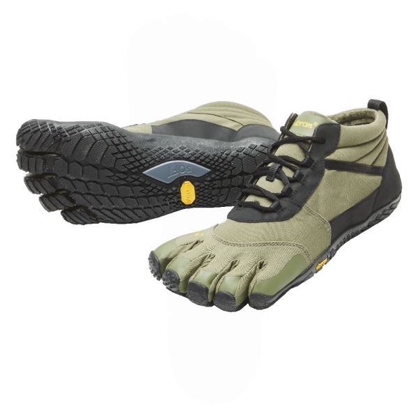 Turisticke Topanky Vibram V-Trek Insulated Čierne | 3765-WRHBY