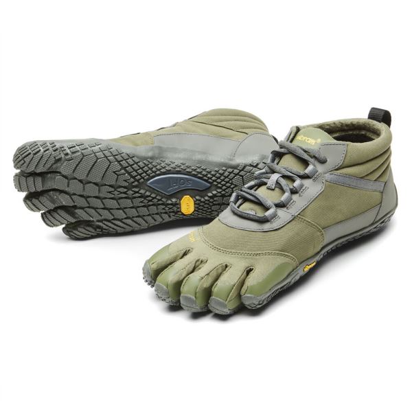 Turisticke Topanky Vibram V-Trek Insulated Siva | 6813-IYPMV